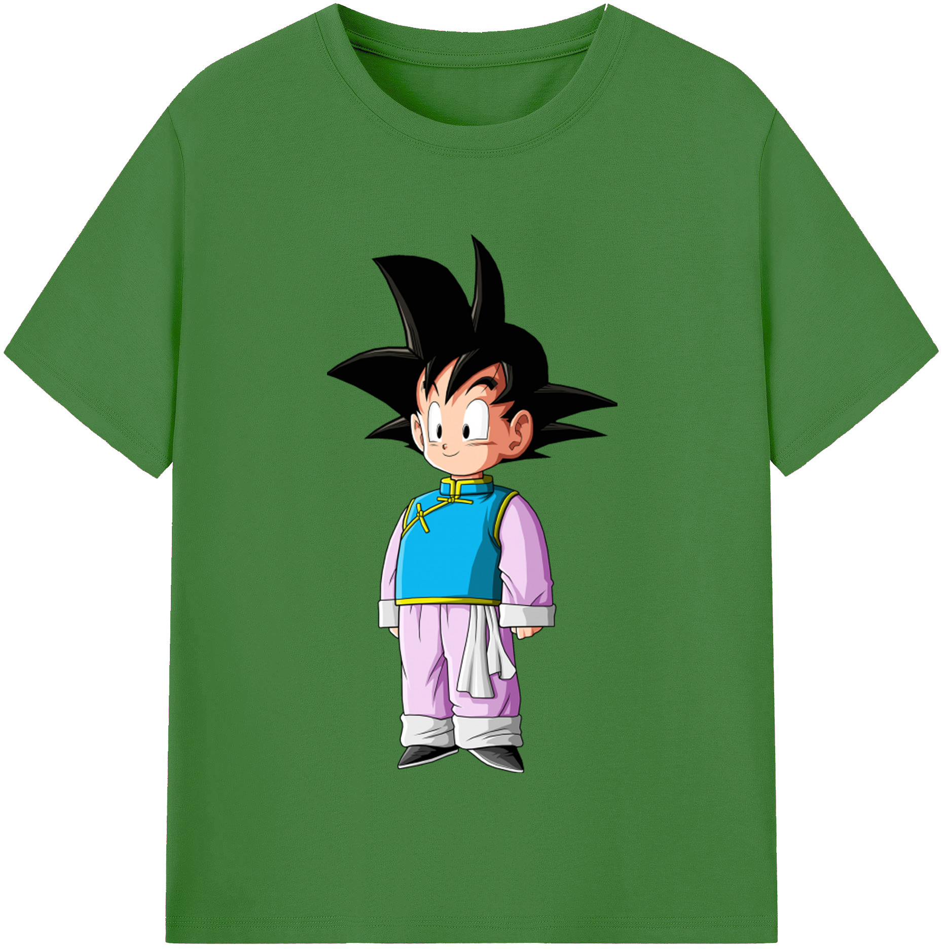 （画像用） ドラゴンボール 孫悟空（そん ごくう）Son Goku カカロット DRAGON BALL Kakarotto レディースカジュアルプリントTシャツ（綿100％）